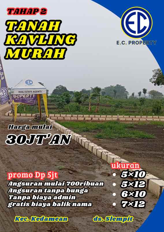 tanah kavling murah kedamean