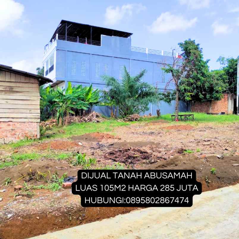 tanah kavling murah tengah kota palembang