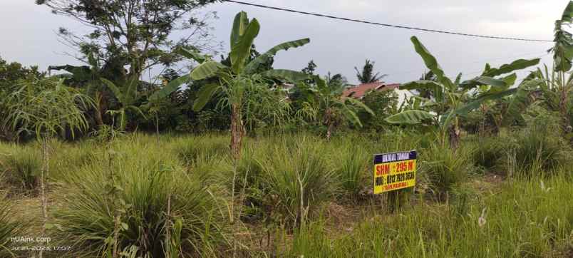 tanah kavling siap bangun lokasi kota bandar lampung