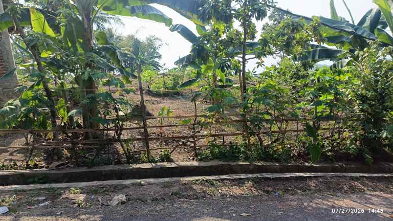 tanah view kota di kemiling luas 1000m akses aspal shm