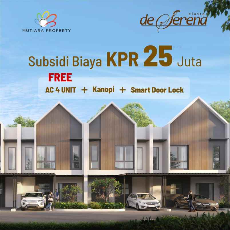 type terbaru di cluster serena by mutiara