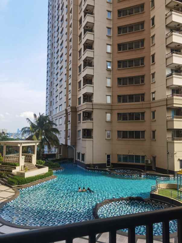 apartemen 1br mediterania ancol siap huni dekat wisata
