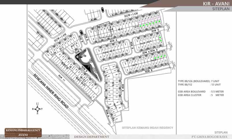 avani new cluster bogorraya kemang permata