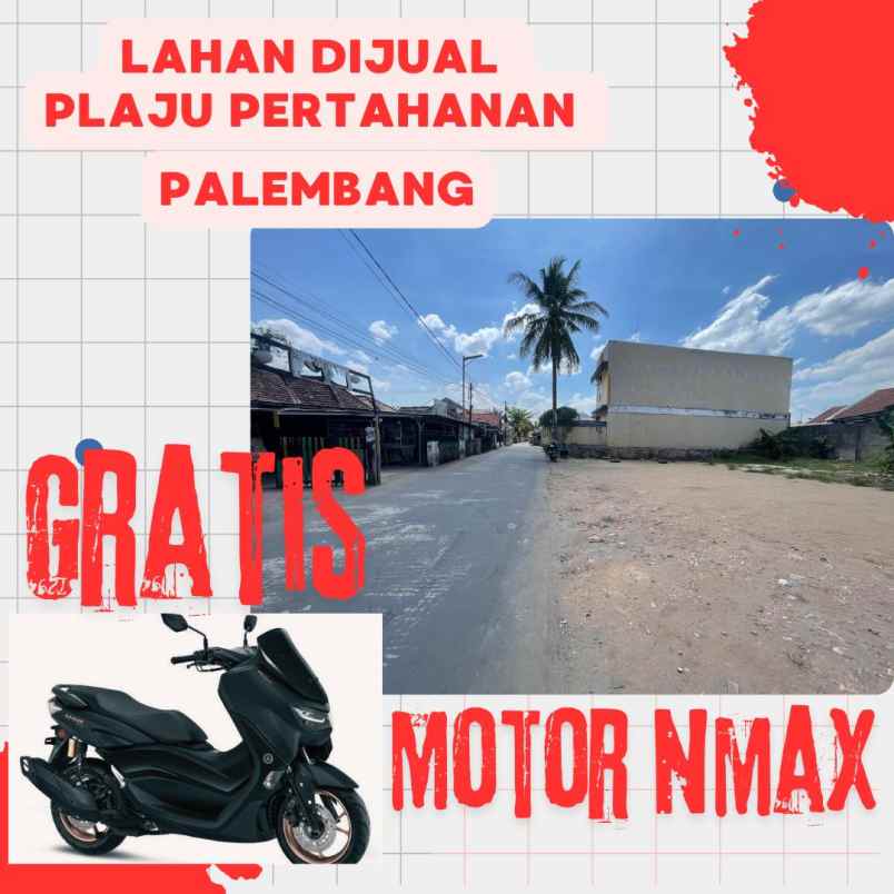 beli tanah kemuning dapat motor nmax