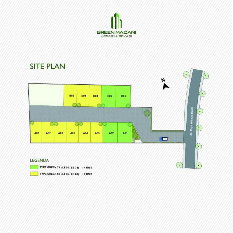 cluster jatiasih free biaya biaya