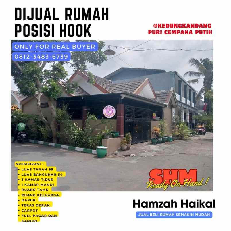 dijual cepat rumah di kota malang dekat block office