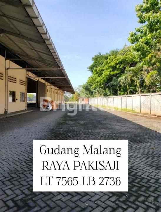 dijual gudang strategis raya genengan pakisaji malang