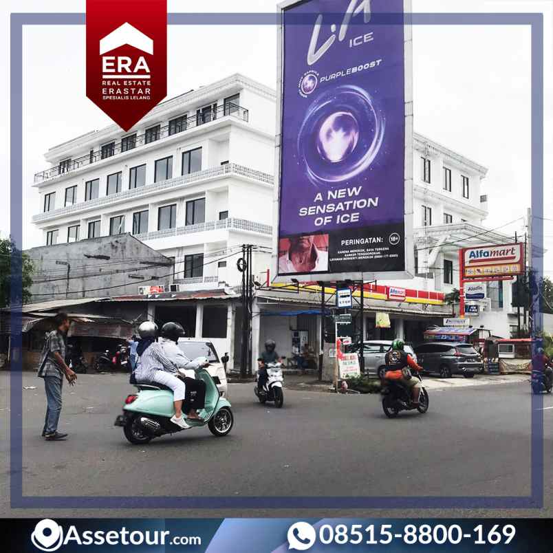 dijual hotel jl raya jatiwaringin