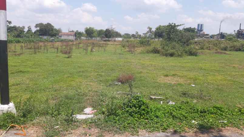 dijual lahan industri di prambanan klaten