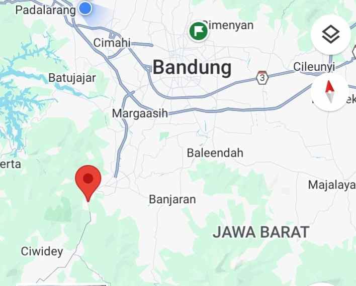 dijual ruko gudang kantor jalan raya soreang ciwidey