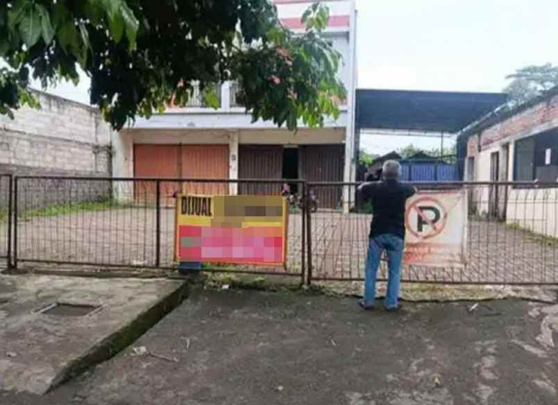 dijual ruko gudang kantor ji raya kh r abdullah bin