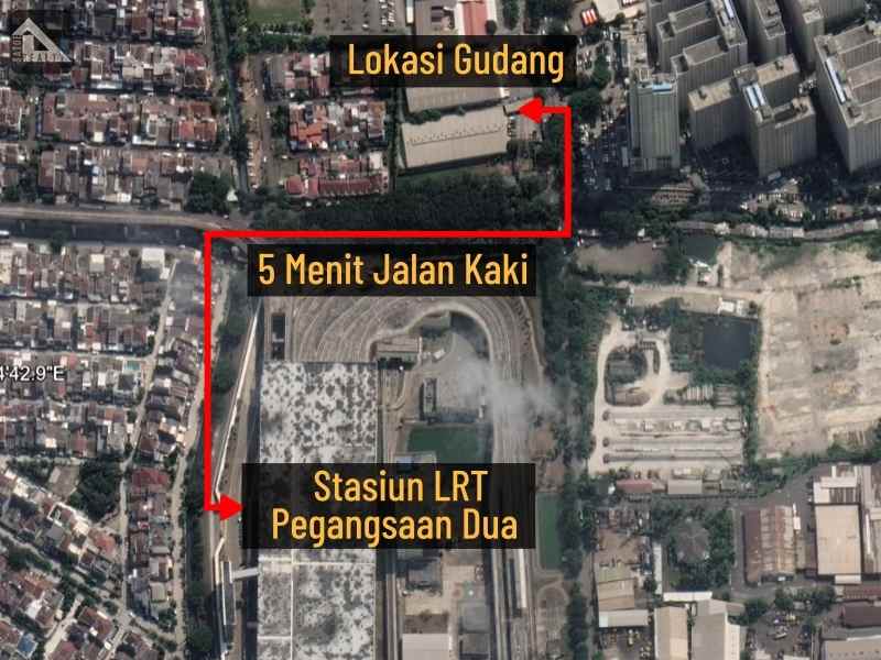 dijual ruko gudang kantor jl pegangsaan dua kelapa