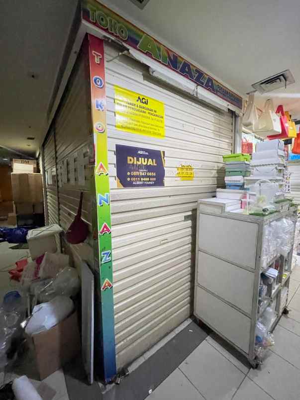 dijual ruko gudang kantor pasar mayestik blok a kel