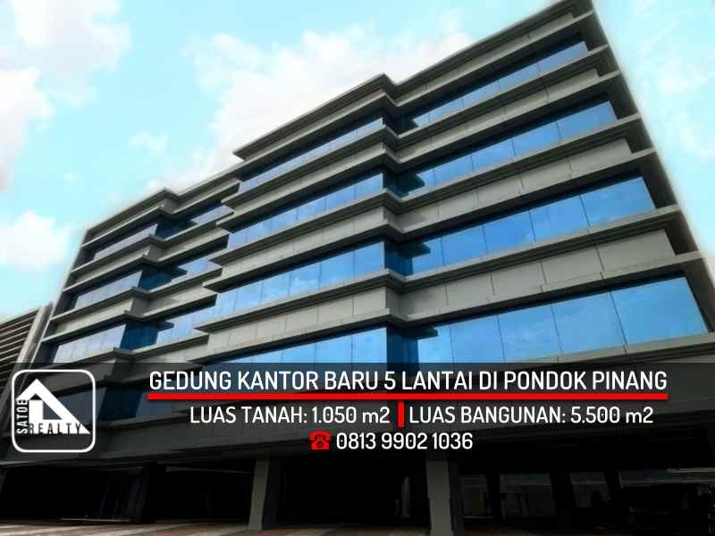 dijual ruko gudang kantor pondok pinang kebayoran