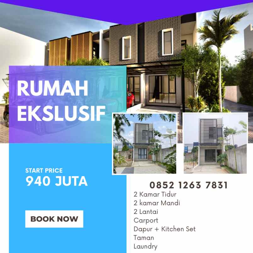 dijual rumah abdul wahab raya