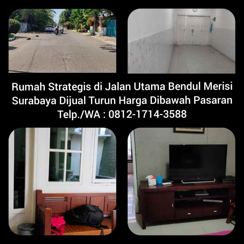 dijual rumah b ndul merisi jalan utama