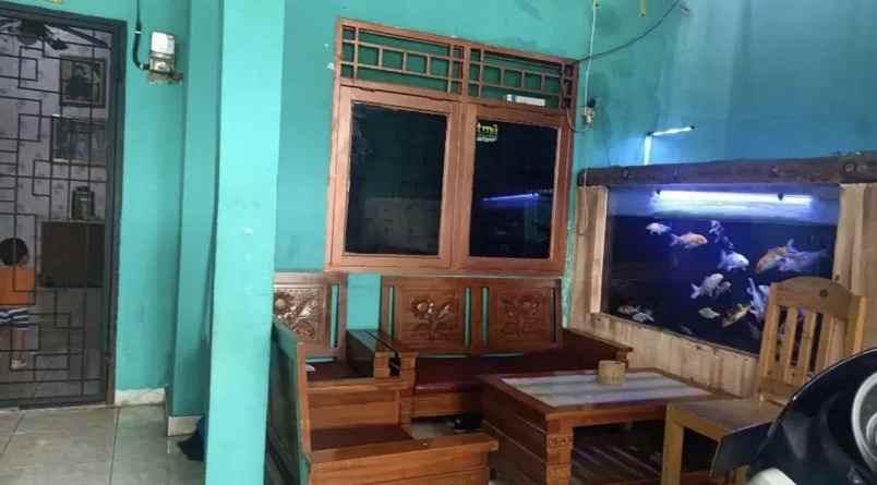 dijual rumah bambu apus kec cipayung