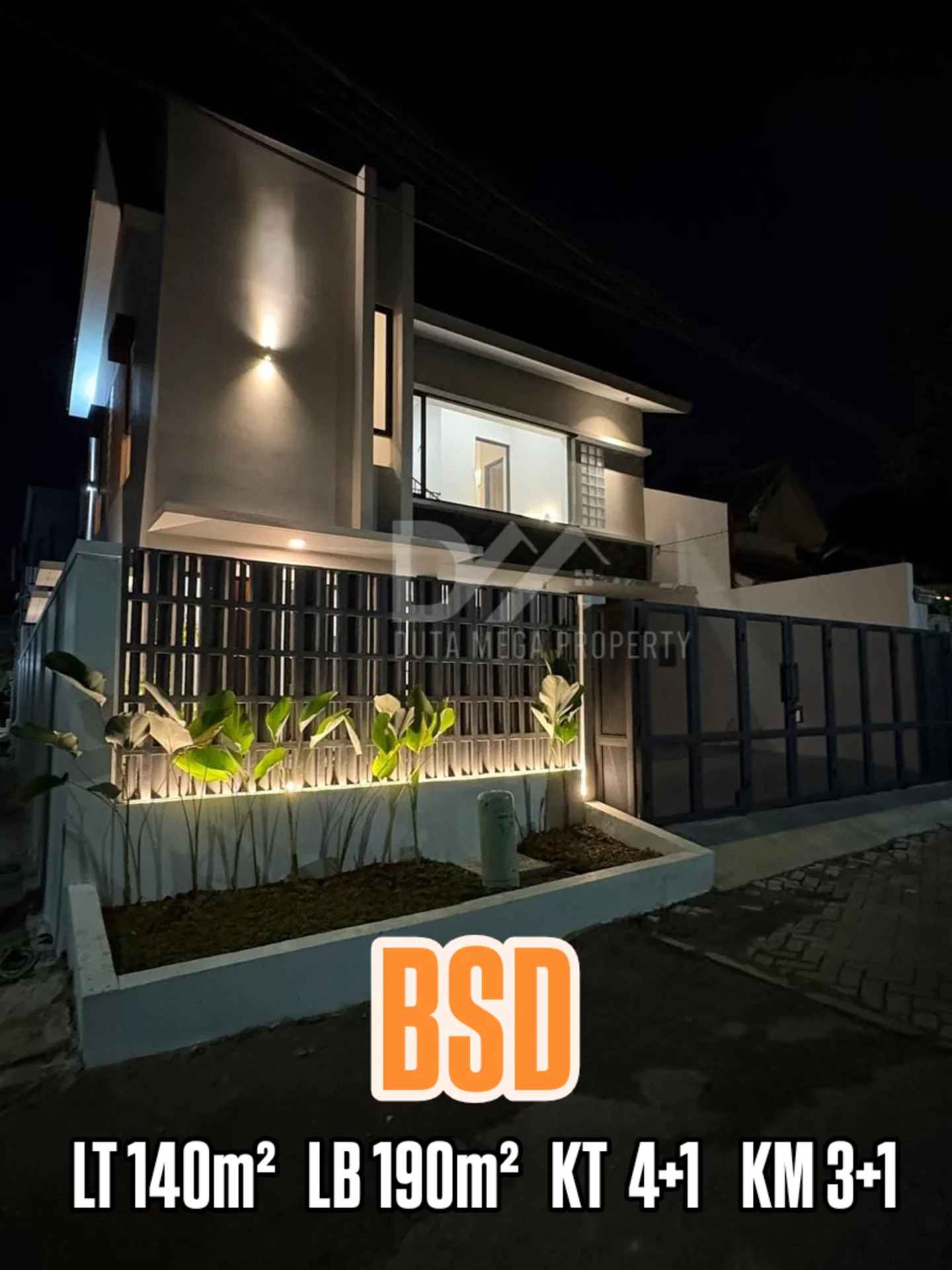 dijual rumah baru di kencana loka bsd
