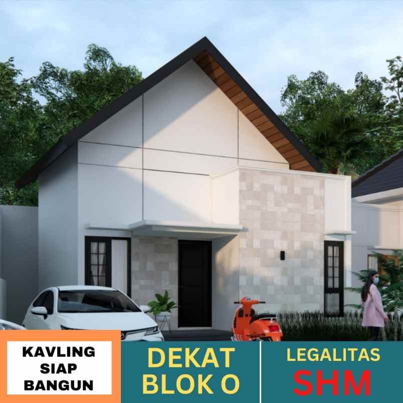 dijual rumah blok o