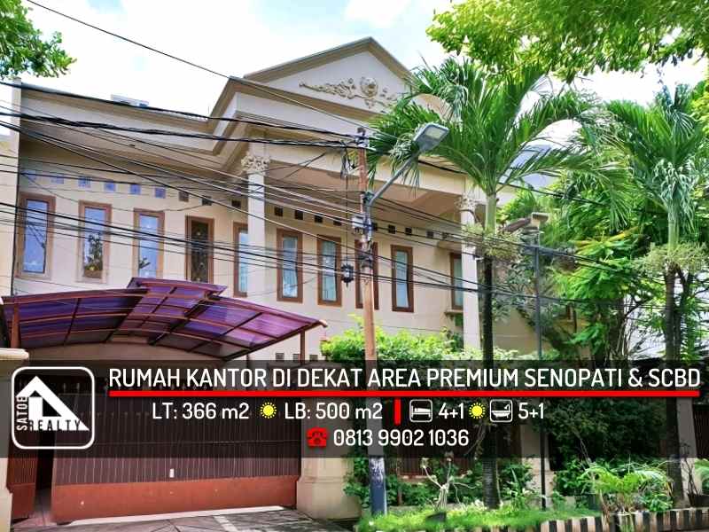 dijual rumah blok s kebayoran baru