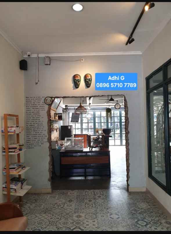 dijual rumah caffe di arcamanik