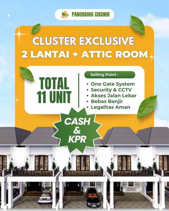 dijual rumah cikunir