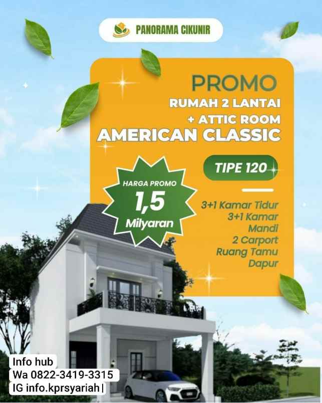 dijual rumah cikunir