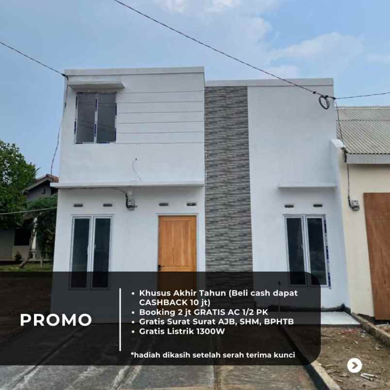 dijual rumah cilejit tangerang bogor