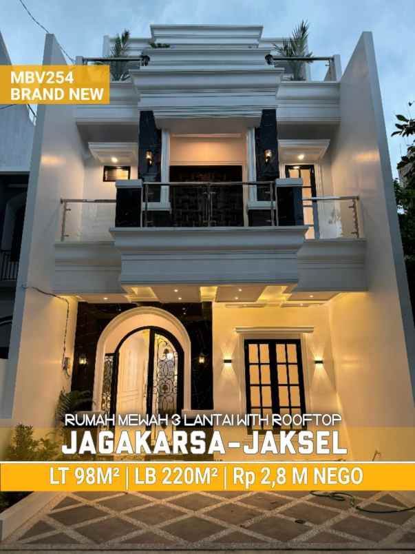 dijual rumah cluster ciganjur jagakarsa