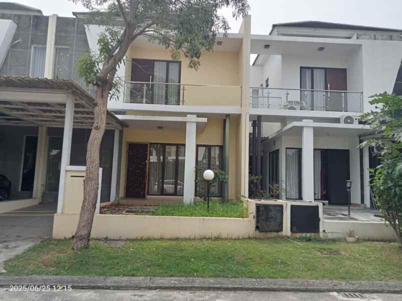 dijual rumah cluster harapan indah bekasi