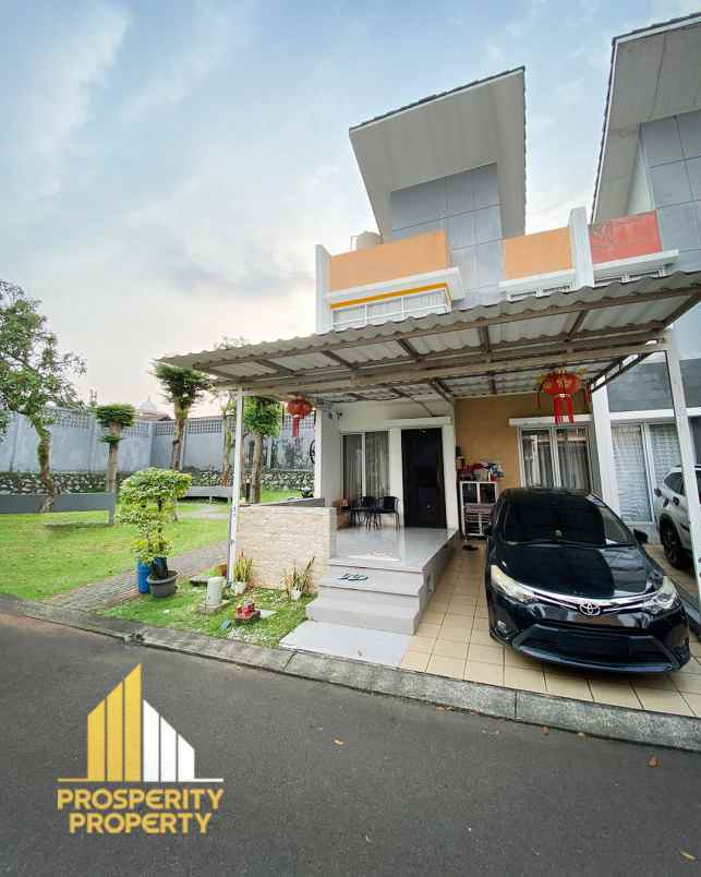 dijual rumah cluster milano village