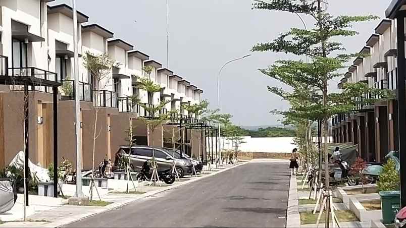 dijual rumah cluster naws delta mas