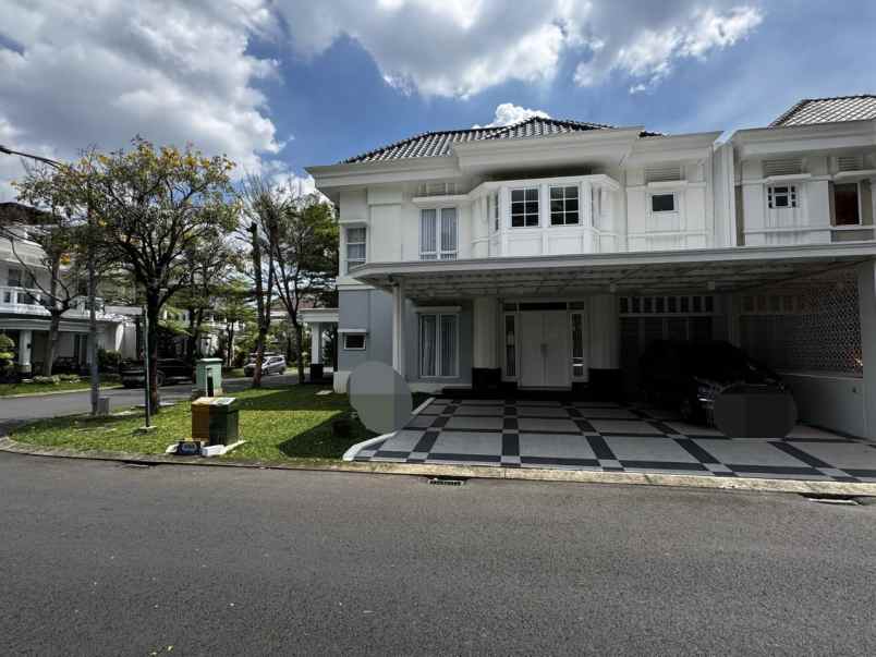 dijual rumah cluster vernonia