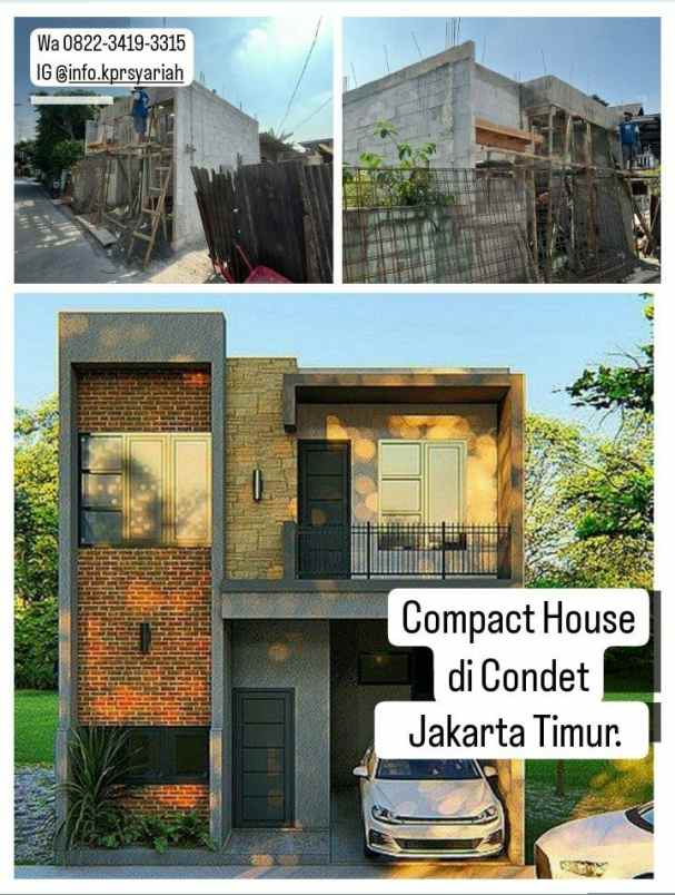 dijual rumah condet