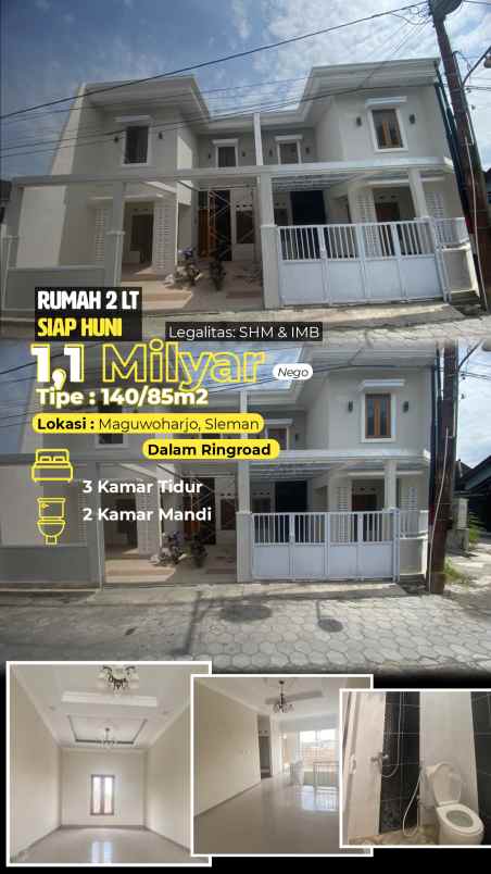 dijual rumah dalam ringroad