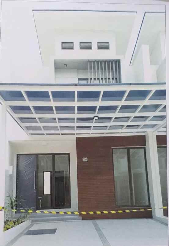 dijual rumah di jgc cluster shinano jakarta timur 2 lt