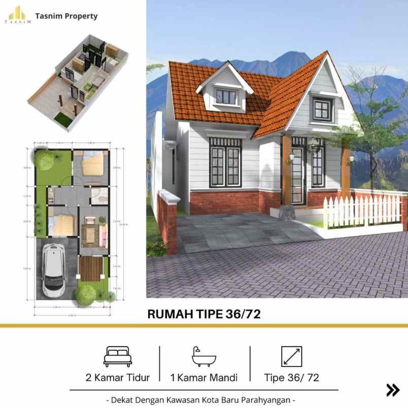 dijual rumah girimukti bandung barat