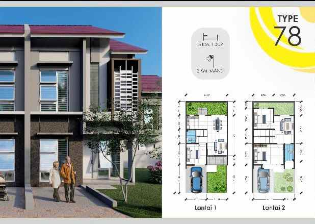 dijual rumah golden city lokasi strategis