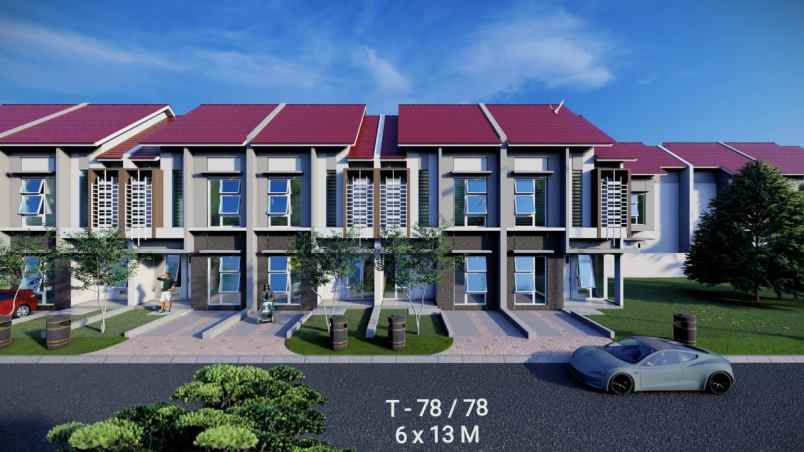 dijual rumah golden city lokasi strategis