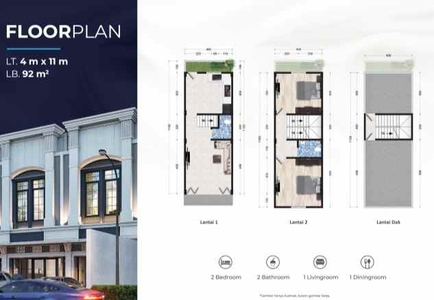 dijual rumah jalan kurnia simpang pasar