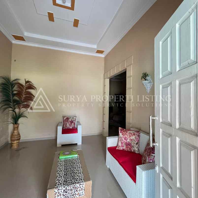 dijual rumah jalan medan binjai km 10