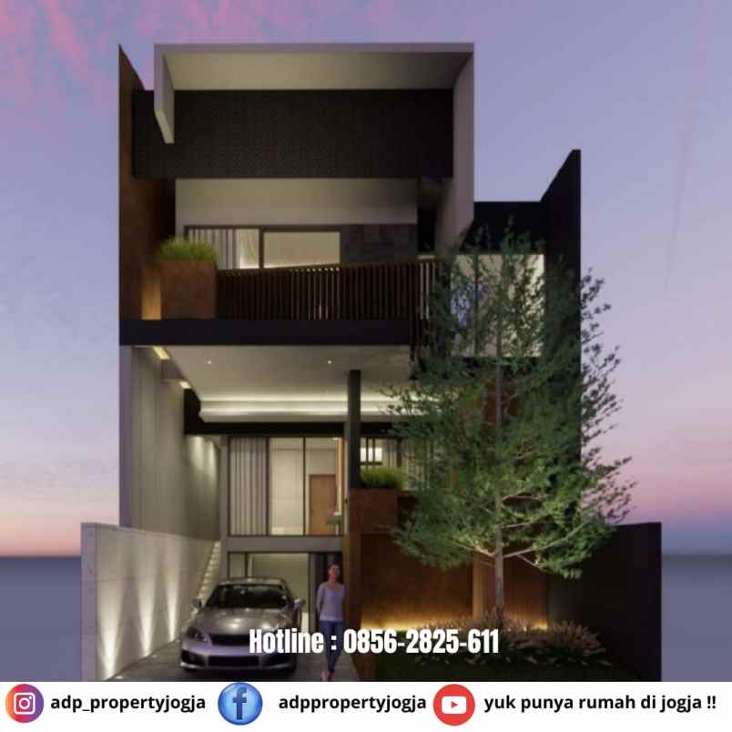 dijual rumah jalan palagan tentara