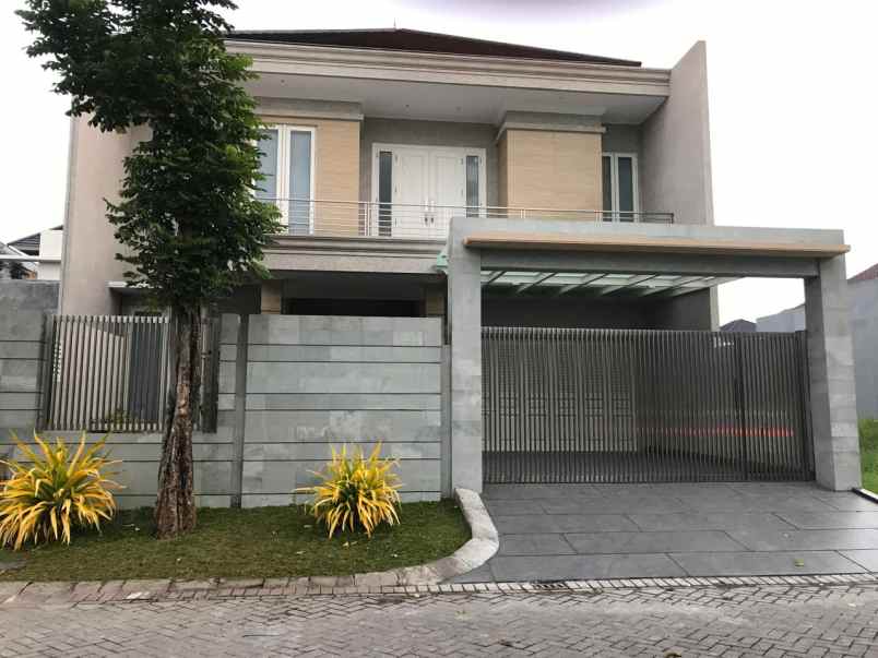 dijual rumah jalan puri sukolilo