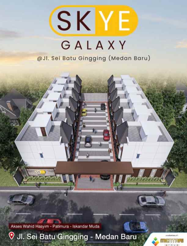 dijual rumah jalan sei batu gingging