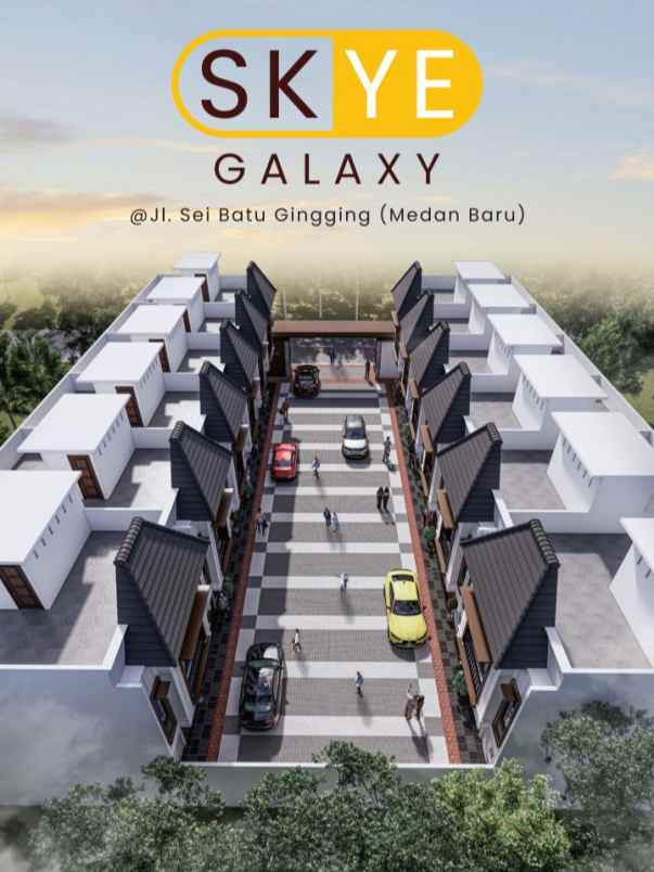 dijual rumah jalan sei batu gingging