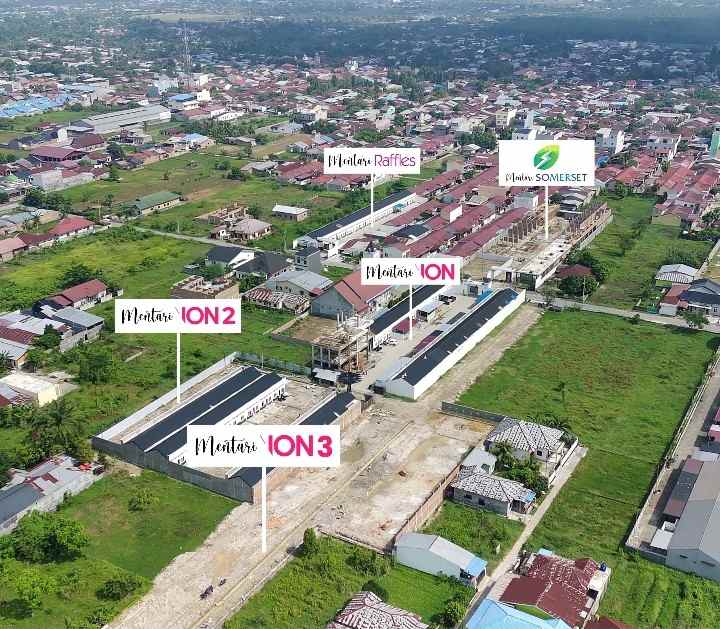 dijual rumah jalan surya haji dekat