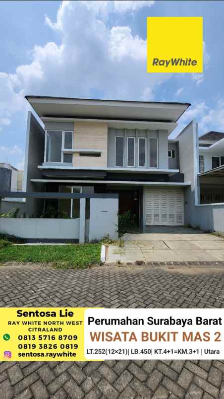 dijual rumah jalan wisata bukit mas 2