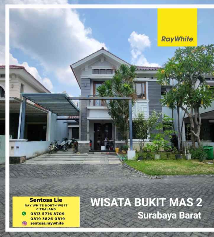 dijual rumah jalan wisata bukit mas