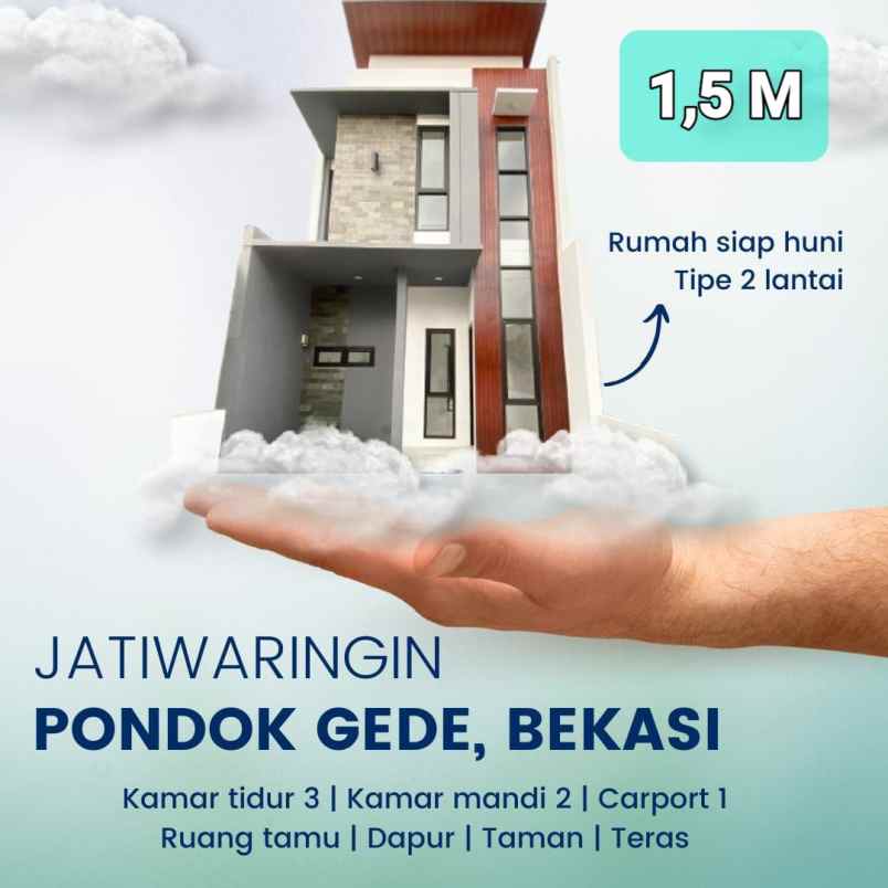 dijual rumah jatiwaringin