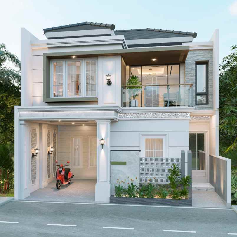 dijual rumah jl cemara gading